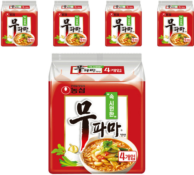 夢卜湯麵 蘿蔔蔥蒜湯麵 122g, 20包