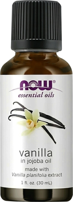NOW Foods 複方精油, 香草 + 荷荷巴油, 30ml, 1瓶