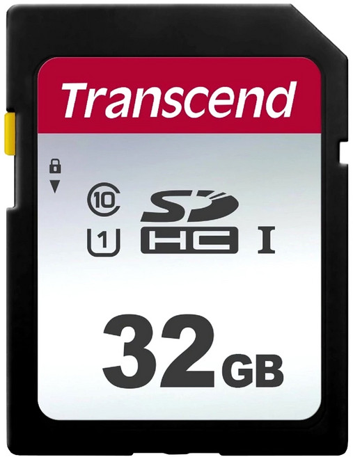 Transcend 創見 300S SDHC UHS-I U1 記憶卡, 32GB, 1個