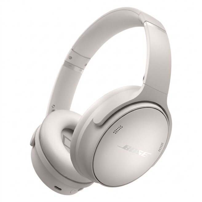 Bose QuietComfort Wireless 主動降噪 耳罩式 耳機 內建麥克風 24H Playtime 煙白 #437310 原廠保固
