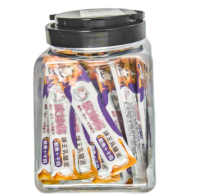 歐姆貓OMO 蜂王乳貓泥, 1套, 1.2kg, 鮭魚&干貝