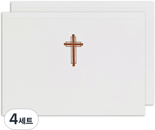 Hallmark 多用途空白卡片, NOT1392, 4套, 4套
