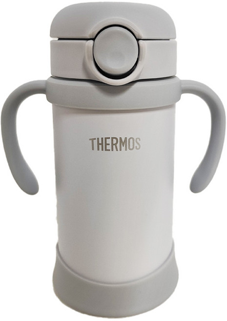 THERMOS 膳魔師 不鏽鋼保溫杯 FJT-350, 灰色, 350ml, 1個