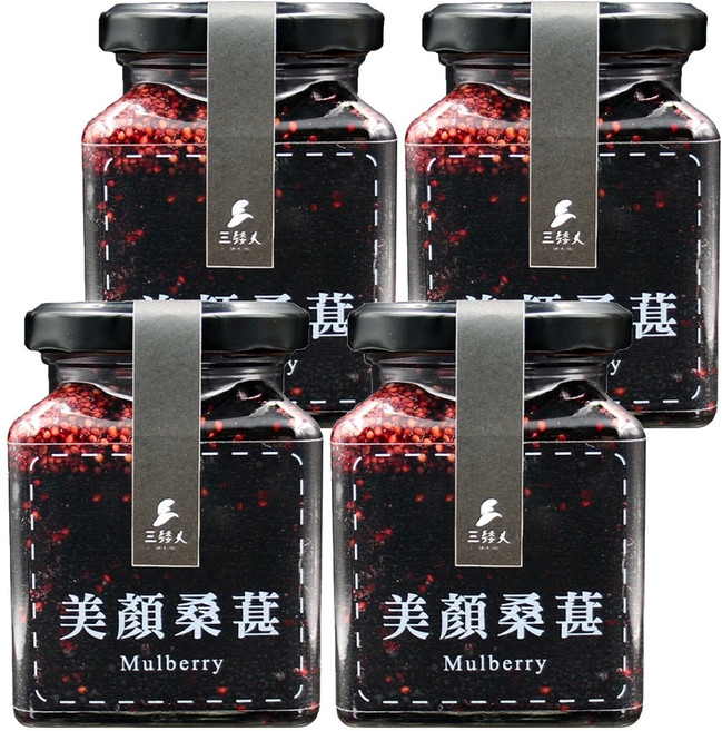 SAN A LANG 三矮人 美顏桑葚果釀, 270g, 4罐