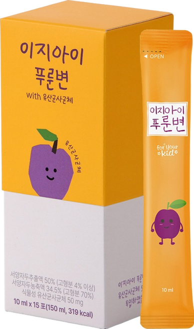 EASYBIOMED EASY-I 黑棗順暢飲 15包, 15ml, 15條