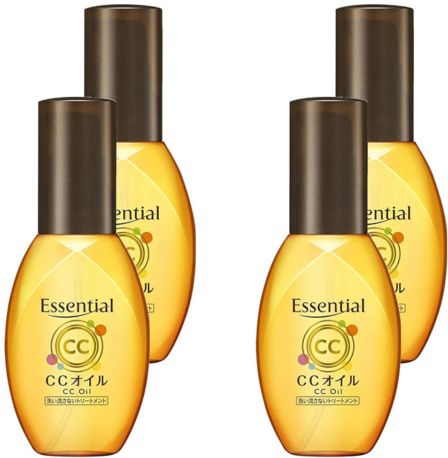 Essential 逸萱秀 台灣公司貨 日間五效煥髮菁華油, 60ml, 4瓶