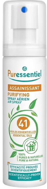 Puressentiel 璞萃 台灣公司貨 E41 淨化神盾 全效森氧精油噴霧 75ml, 1個
