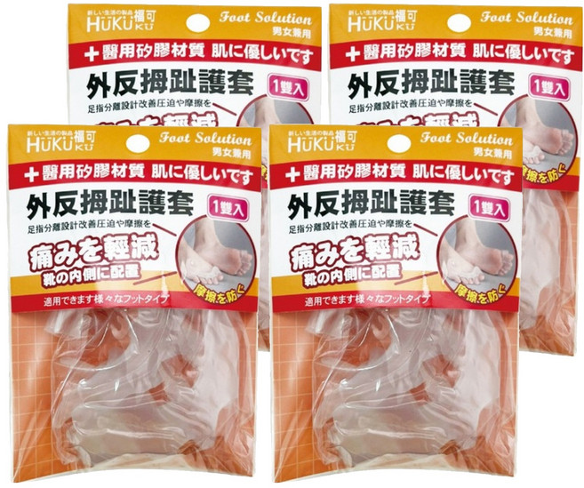 HUKUKU 福可 外反拇趾護套, 4個