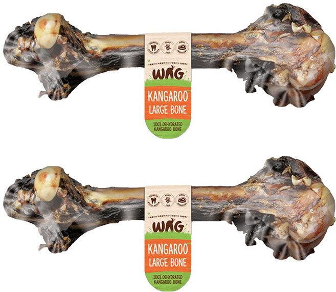 WAG 天然澳 袋鼠大腿骨, 170g, 2個