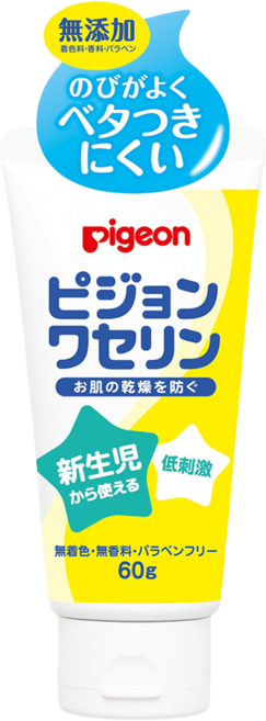 pigeon 貝親 嬰兒用凡士林, 60g, 1條