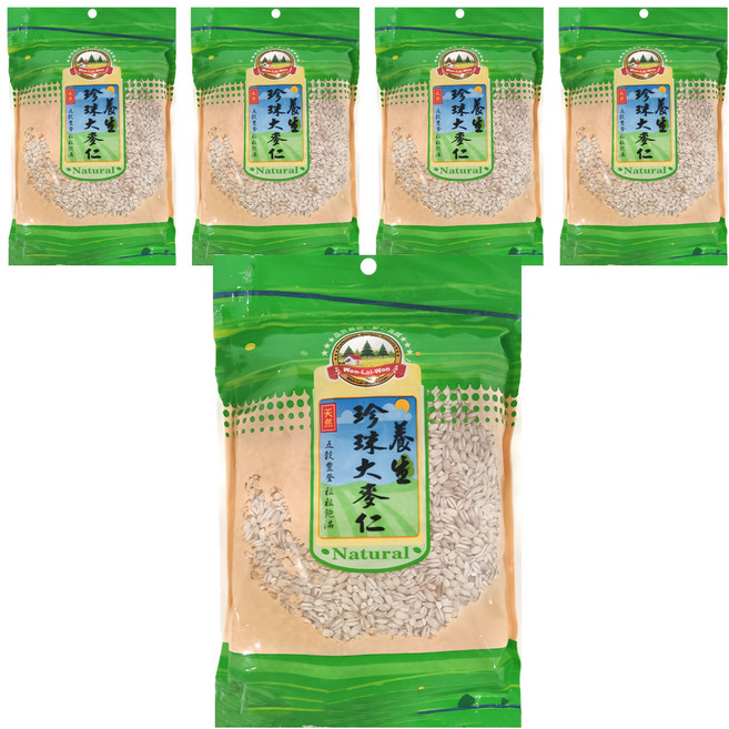 WON LAI WON 旺來旺 養生珍珠大麥仁 天然, 600g, 5包