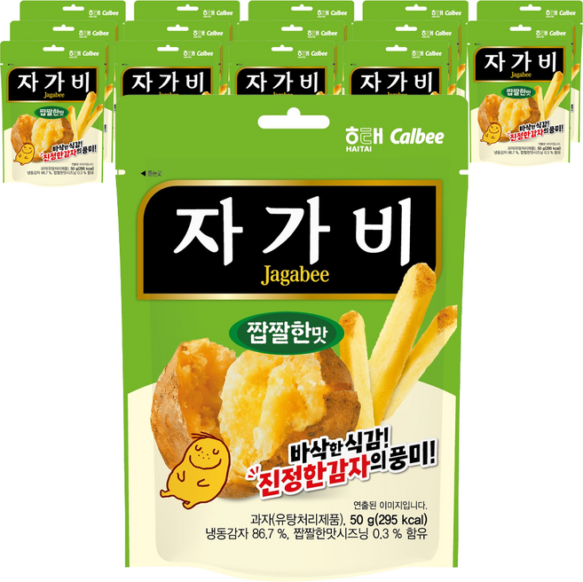 Calbee 卡樂比 Jagabee 鹹味, 50g, 15個