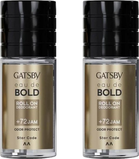 Gatsby 止汗體香滾珠 沉靜情懷, 50ml, 2個