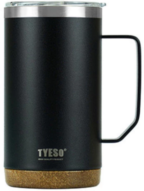 TYESO 泰碩 軟木保溫馬克杯 710ml, 顏色隨機, 1個