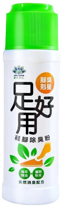 XINGDAREN 星大仁 足好用鞋腳除臭粉 薰衣草, 100g, 1個