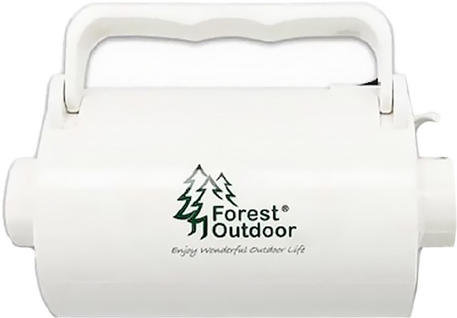 Forest Outdoor 群森戶外 320W 噴射氣流充氣機 附多款接頭 + 收納袋, 白色