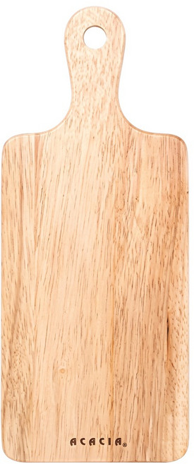 ACACIA HOME PingPong系列 迷你木製砧板, 木頭色, 1個