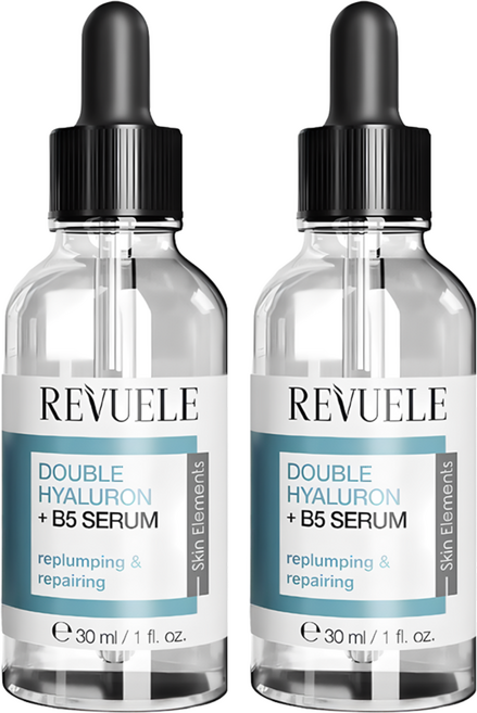 REVUELE 雙重玻尿酸B5保濕彈潤精華液, 30ml, 2瓶
