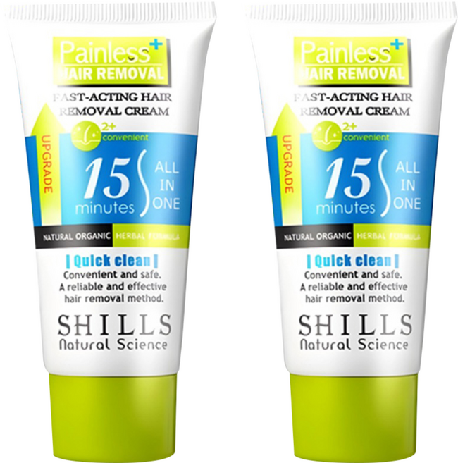 SHILLS 舒兒絲 乾淨舒爽整理毛髮乳霜, 50ml, 2件