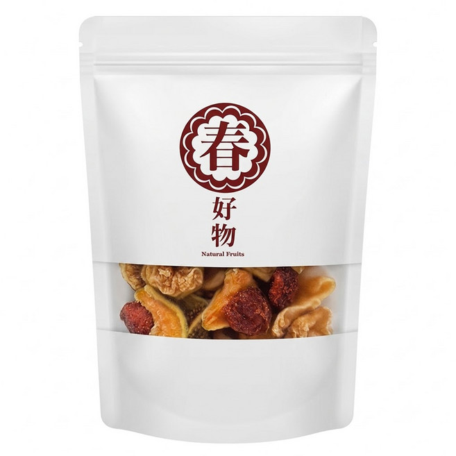 春哥好物 繽紛綜合水果乾 A款5種綜合, 240g, 1包