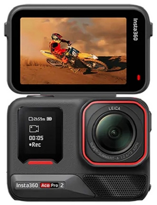 Insta360 公司貨 運動攝影機 雙電版 原廠保固, 黑色, ACE PRO 2