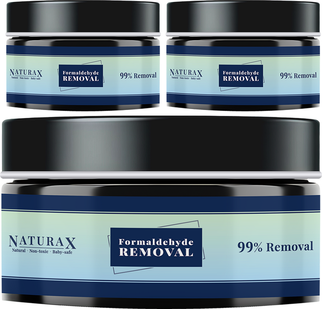 NATURAX 淨立方 天然植萃除甲醛消臭凝膠3件組, 300g, 1套