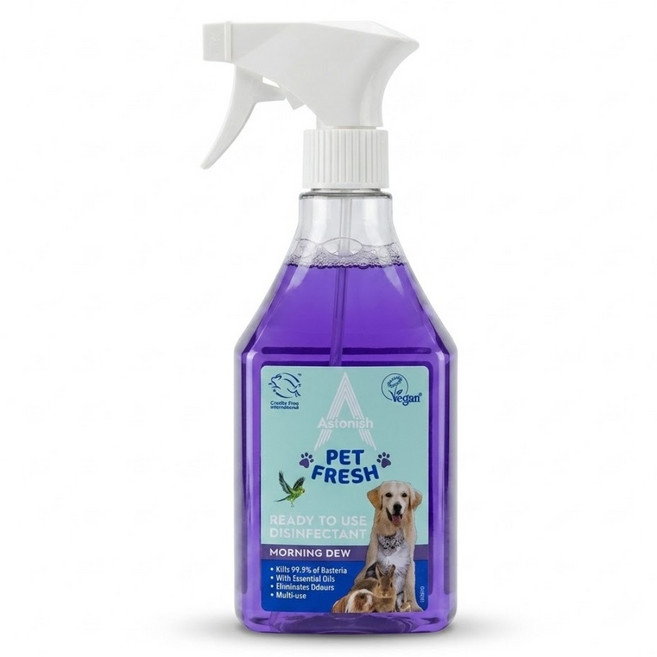 Astonish 天竺葵寵物清潔液, 550ml, 1瓶