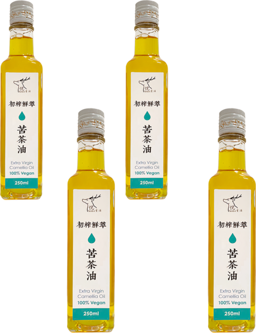 Well Life 悅生活 初榨鮮萃 苦茶油, 250ml, 4瓶