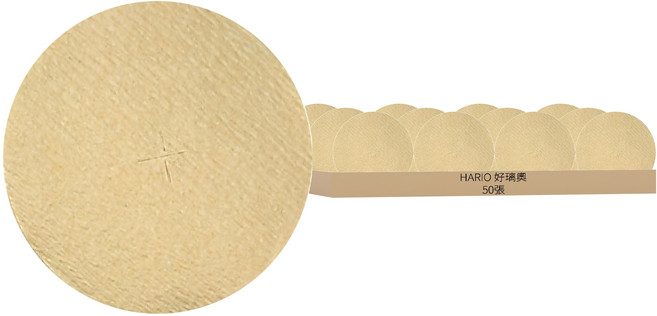 HARIO 好璃奧 WDC 冰滴壺用濾紙 CF-WDC-6, 50張, 50入