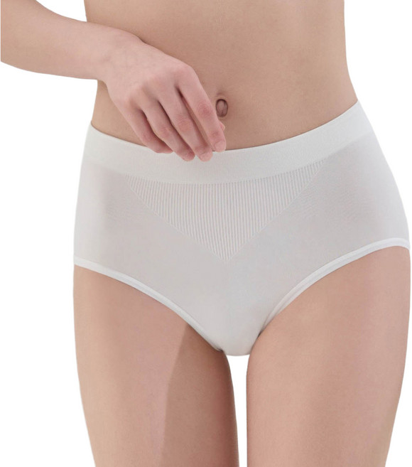 Miss Audrey EASY SHOP EASYBRA 鋅石墨烯抗菌無縫超彈力三角內褲 3808159, 牛奶白