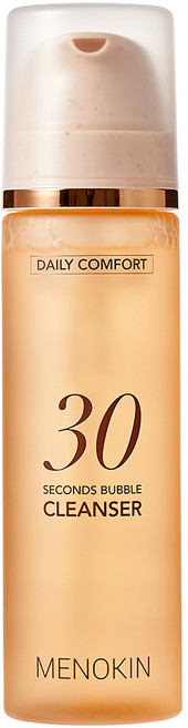 MENOKIN 30秒泡泡潔面乳 日常舒適, 1個, 150ml