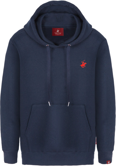 비버리힐스폴로클럽 남녀공용 타임리스 자수로고 특양면 후드 티셔츠 CPG9T00