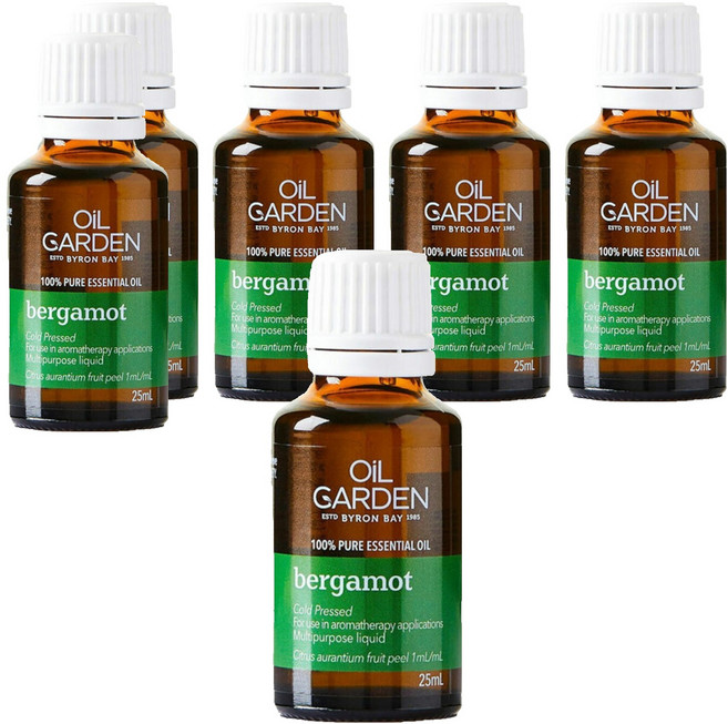 OiL GARDEN 澳悠園 精油 佛手柑, 25ml, 6瓶