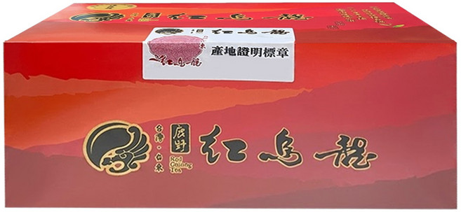 鹿野地區農會 台灣紅烏龍, 2.5g, 1盒, 16包
