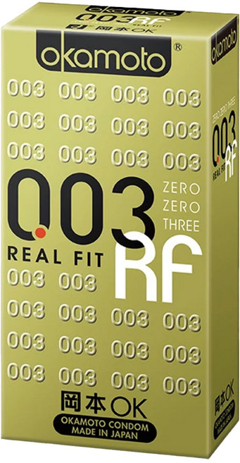 okamoto 岡本 衛生套 003 REAL FIT, 1盒, 12入