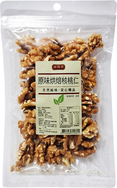 膳體家 原味烘焙核桃仁, 170g, 1包