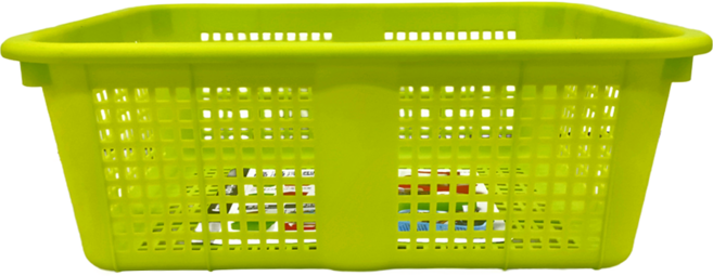 KEYWAY 聯府 高滿深型籃 US-3023 23L, 綠色, 1個