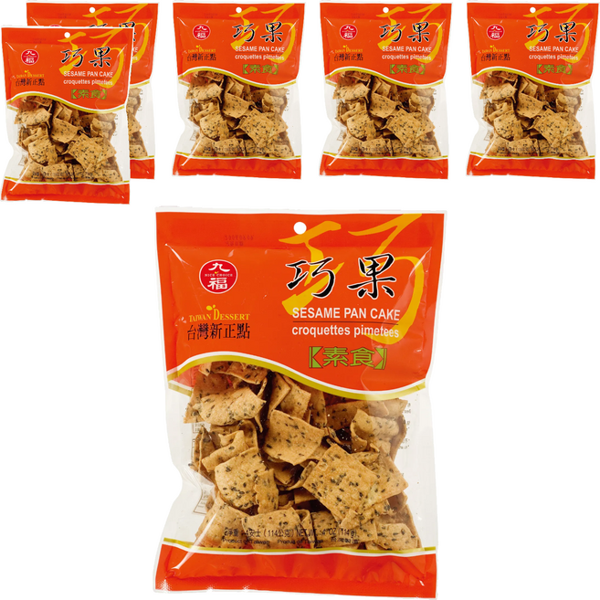 九福 巧果 全素, 114g, 6包