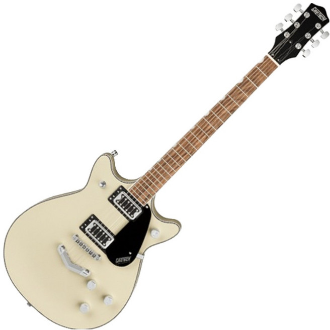 GRETSCH Electromatic G5222 Double Jet BT 電吉他 + 10件組配件, 復古白, 1套, 2509310505