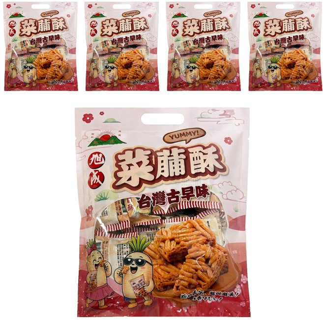 旭成 菜䔕酥, 270g, 5袋