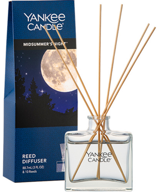 YANKee CANDLe 擴香瓶 + 擴香棒 10p, 88.7ml, 1個, 仲夏夜之夢