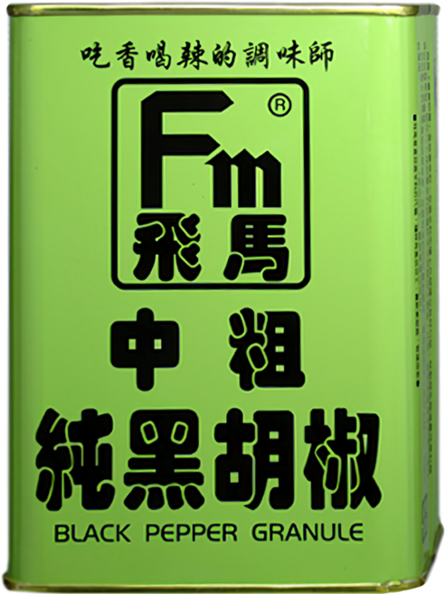 飛馬 中粗純黑胡椒 金罐, 345g, 1罐