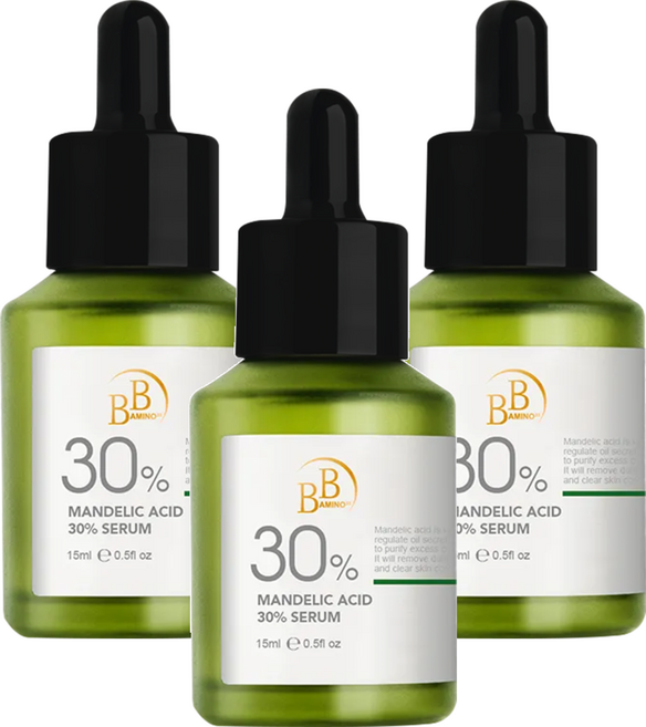 BB AMINO 科研 30%杏仁酸煥膚精華液, 30ml, 3瓶