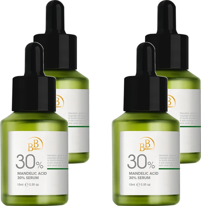 BB AMINO 科研 30%杏仁酸煥膚精華液, 30ml, 4瓶