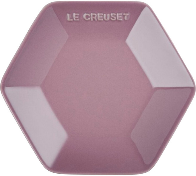 LE CREUSET 六角盤, 1個, 錦葵紫