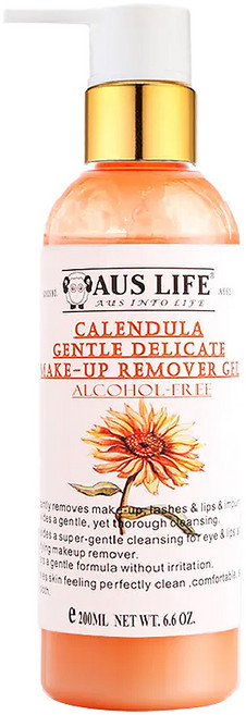 AUS LIFE 澳思萊 溫和全臉卸妝凝露 金盞花, 200ml, 1瓶