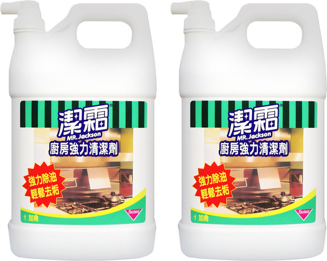 farcent 花仙子 潔霜 廚房強力清潔劑 加侖桶, 2桶, 3860cc