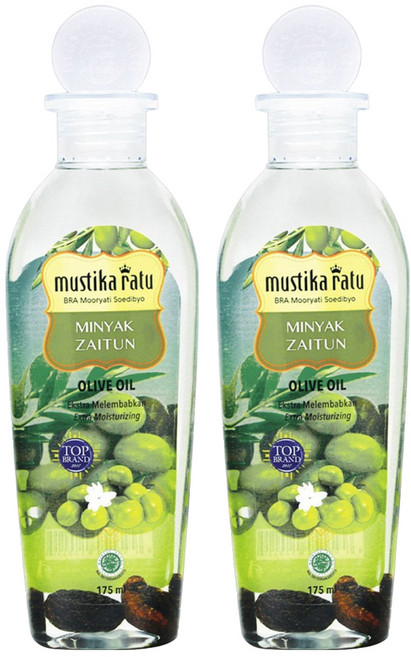 mustika ratu 橄欖按摩油, 175ml, 2件