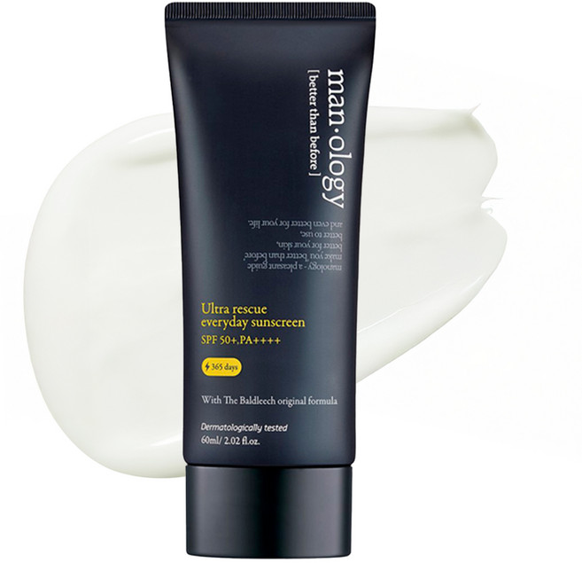 빌리프 맨 올로지 울트라 레스큐 에브리데이 선 스크린 SPF50+ PA++++, 60ml, 1개