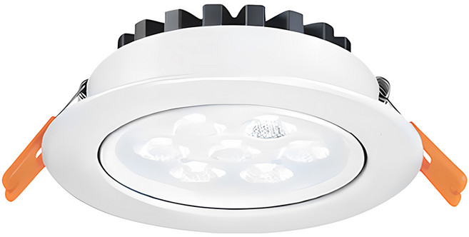 DANCELIGHT 舞光 微笑崁燈 黃光 5W 7cm, 1盒